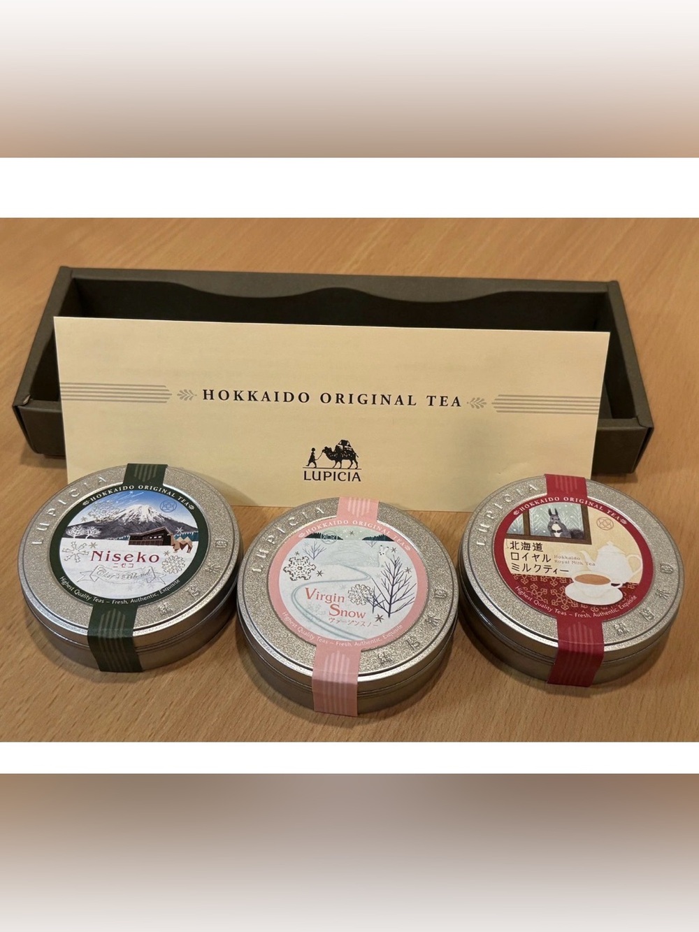 *Limited Edition* LUPICIA Niseko + Virgin Snow + Hokkaido Royal Milk Tea, New